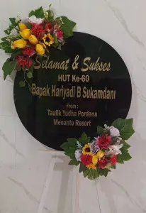 Papan Akrilik Ucapan Ulang Tahun Jayanti